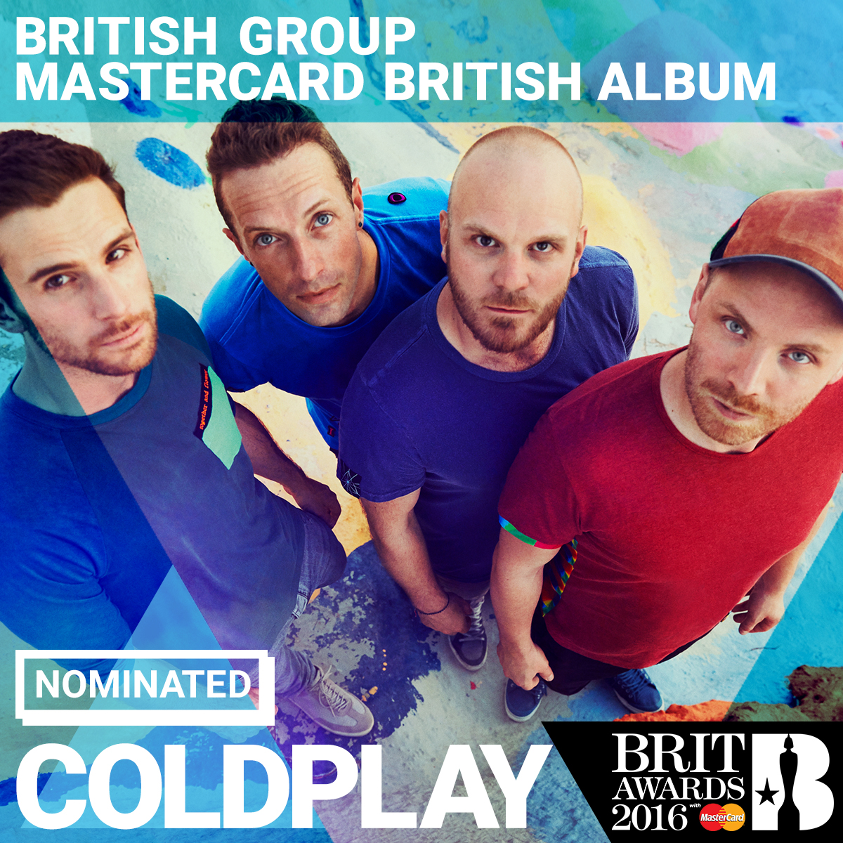 Band nominated for two BRITs